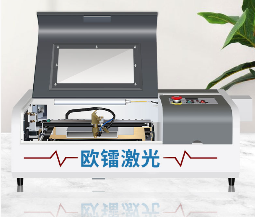 OLLASER OL-3020 — CO2 лазерный станок для резки и гравировки 30×20 см — изображение 2
