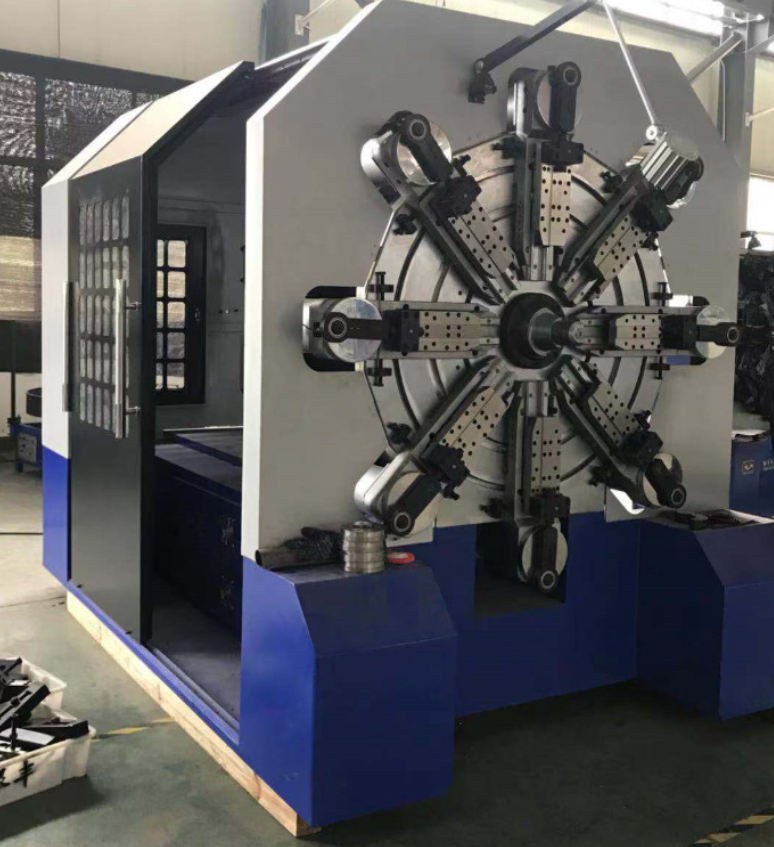 Станок для пружин DB-700 — бескулачковый CNC-станок, 10 осей, диаметр 1.0-7.0мм — изображение 2