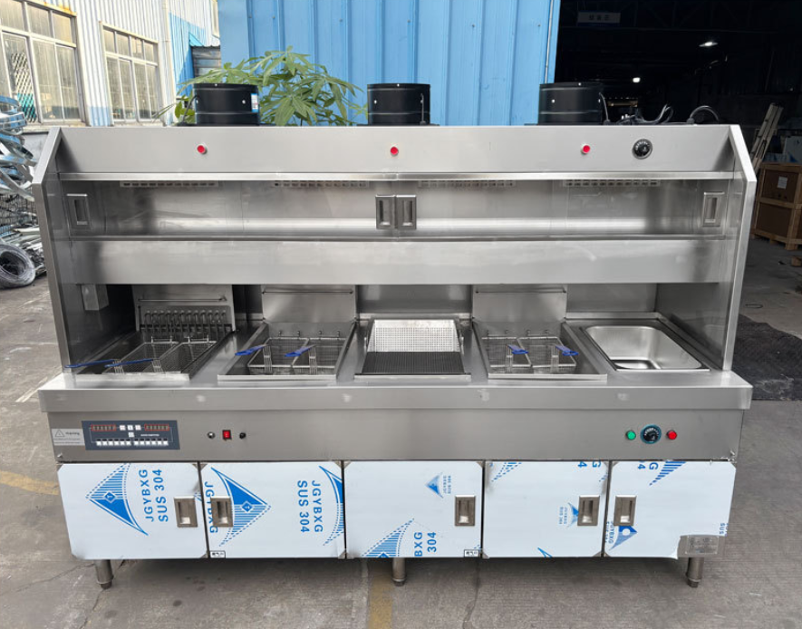 Фритюрная станция для картофеля фри NM450 — многофункциональная станция 2КВт с подогревом и фильтрацией — изображение 2