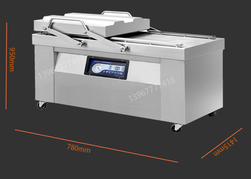 Двухкамерный вакуумный упаковщик DZ-6002SB/A — 710×650×120мм 1-3 цикла/мин 380V — изображение 4