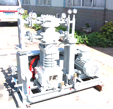 Компрессор природного газа ZW-0.25/(2~8)-(40-50) — блочный компрессор для CNG-заправочной станции, безмасляная смазка — изображение 2