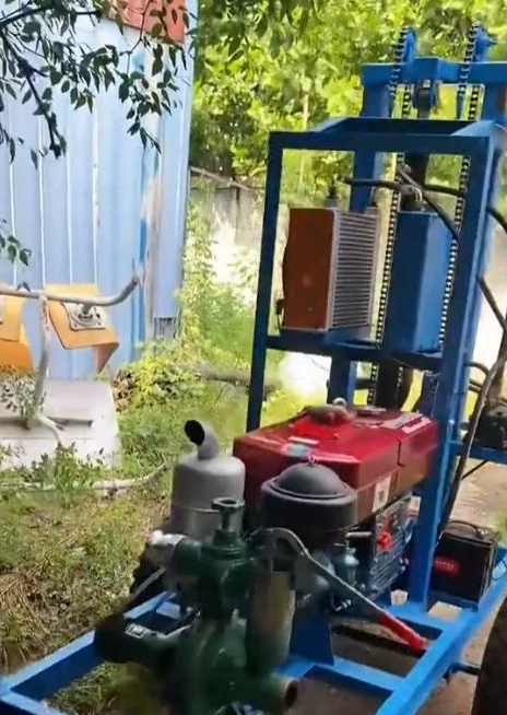 Буровой станок для скважин на воду WL-200S — колёсная гидравлическая машина, глубина бурения до 200м, диаметр 80-300мм — изображение 8