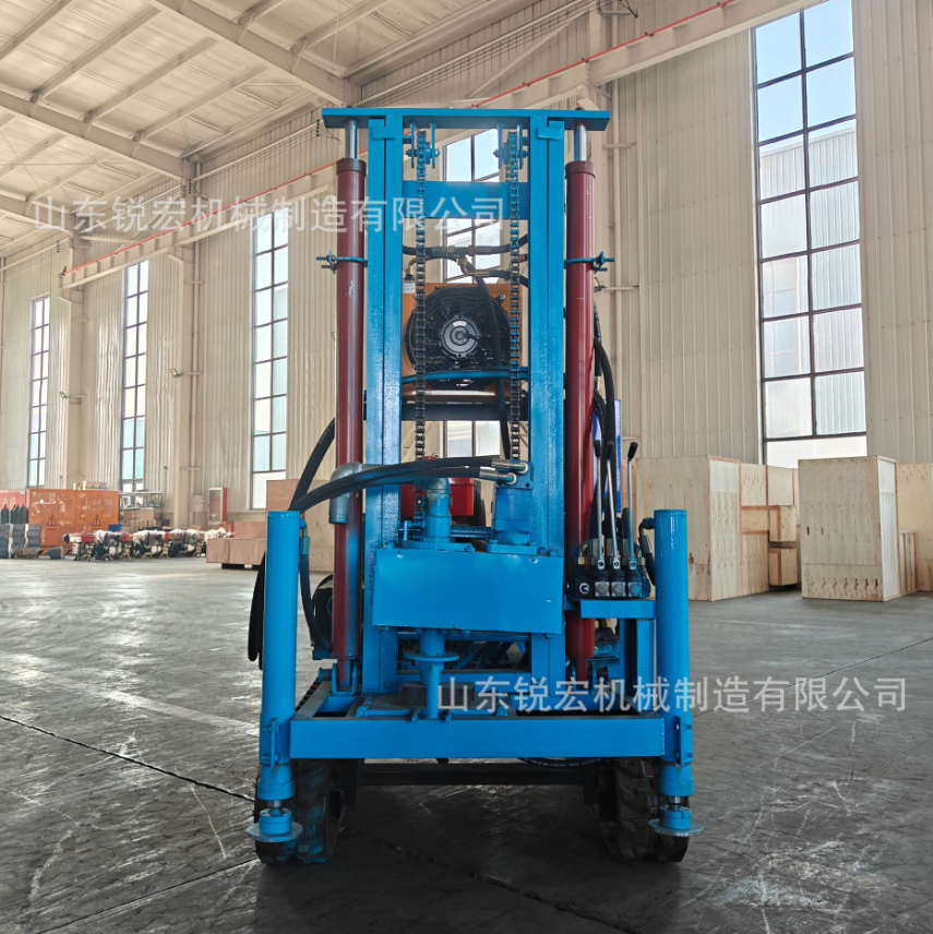Буровая установка на воду RH-350-1 — гусеничная дизель-гидравлическая, глубина до 350 м — изображение 5