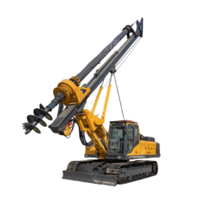 Гусеничная роторная буровая для свай HW300