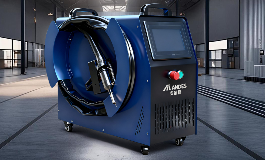 Лазерный сварочный аппарат QCW-150-1500W Andes — импульсный, воздушное охлаждение, 220В — изображение 2