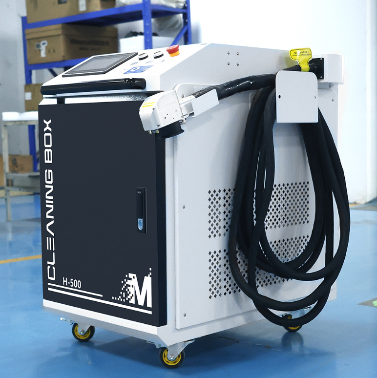 Станок лазерной очистки MZ-PQ500-A — импульсный 500Вт, OEM — изображение 3