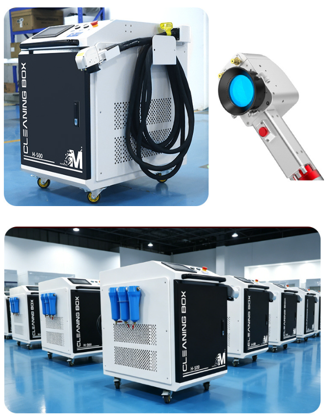 Станок лазерной очистки MZ-PQ500-A — импульсный 500Вт, OEM — изображение 8