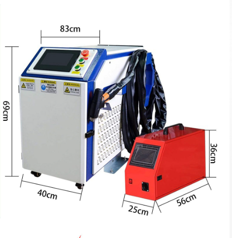 Лазерный станок 4 в 1 NRGH1500-3000W — ручной аппарат мощностью 1500/2000/3000Вт для сварки, резки, очистки — изображение 2