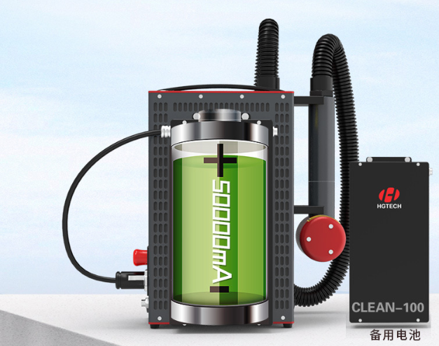 Станок лазерной очистки CLEAN-100 — рюкзачный портативный ручной лазерный очиститель — изображение 3