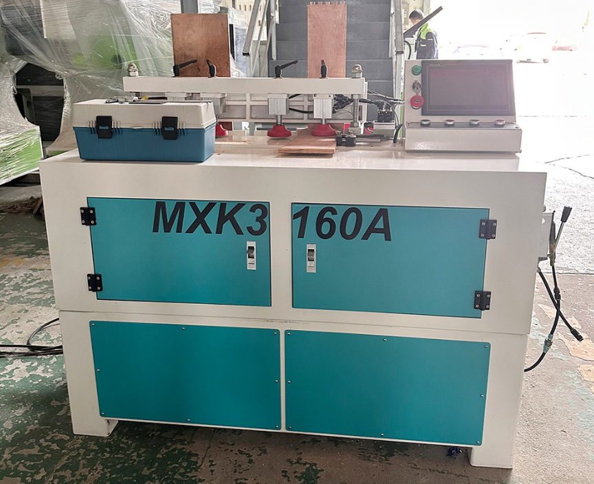 Станок для выемки шипа ласточкин хвост MXK3160A — для ящиков из массива дерева, оси X/Y — изображение 2